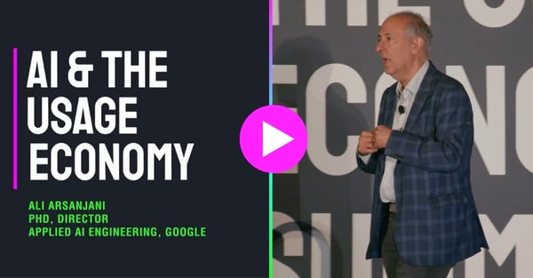 Ali Arsanjani Usage Economy Summit 2025